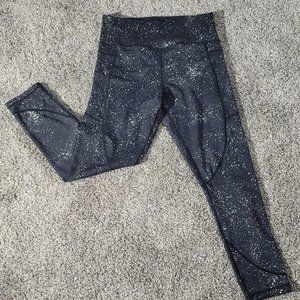 Zyia Black Reflective Pocket Light n Tight Hi-Rise 78 24